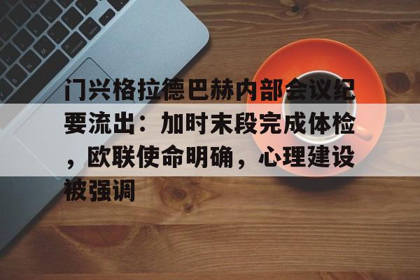 爱游戏-门兴格拉德巴赫内部会议纪要流出：加时末段完成体检，欧联使命明确，心理建设被强调的简单介绍